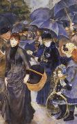 Pierre-Auguste Renoir Les Parapluies Spain oil painting artist